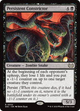 Persistent Constrictor - Magic: The Gathering - MoxLand